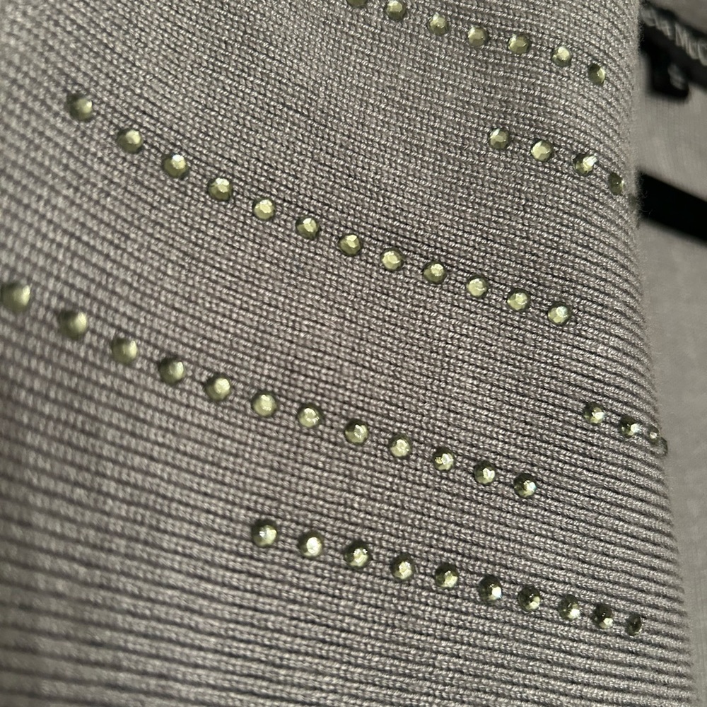Gray Sweater Zipper Jacket 3X - Picture 9 of 11